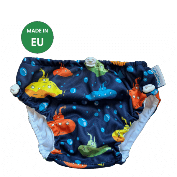 Badbyxa Dolphin Ubåt mörkblå