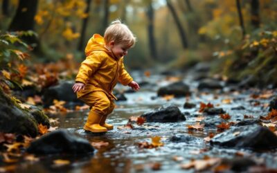Därför stärker vattenlek ditt barns motorik i höst