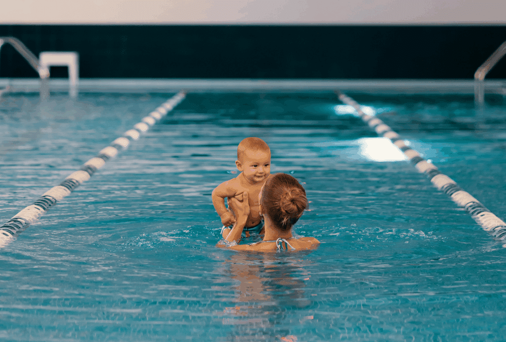 Hur ofta ska små barn vara i vattnet för optimal utveckling?